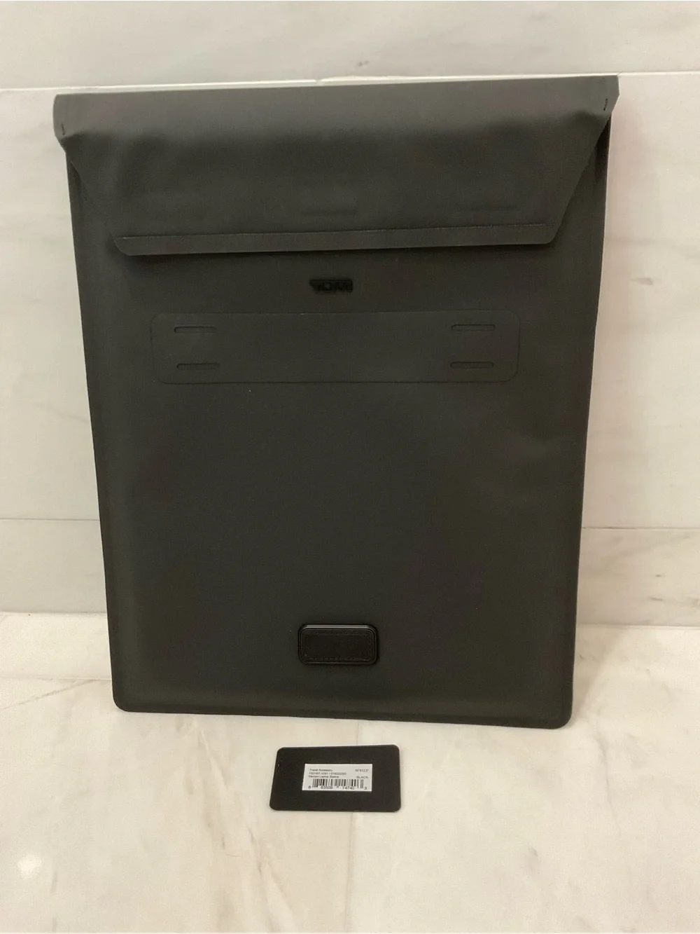 NEW Tumi + 16.0” x 12.5” WELDED Padded Laptop Sleeve - BLACK